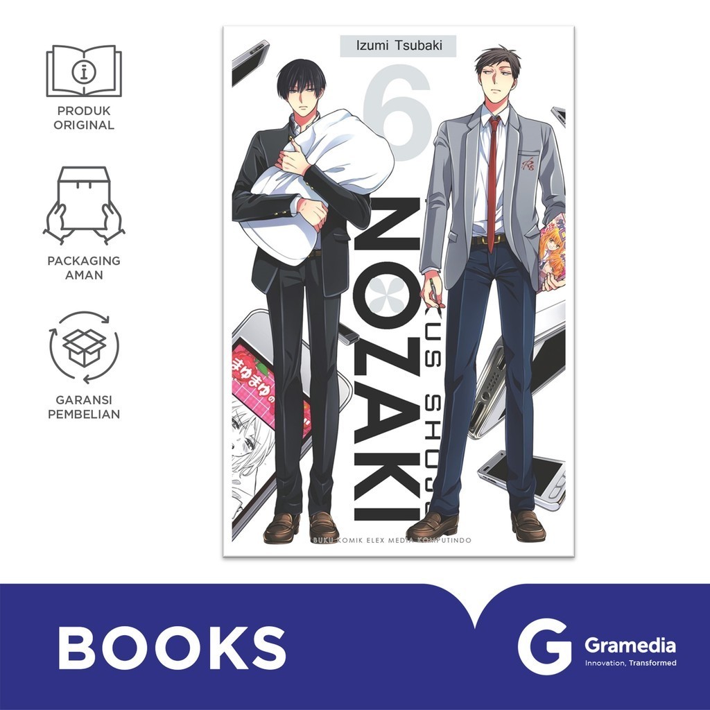 Komik Komikus Shojo Nozaki 06 (Izumi Tsubaki)