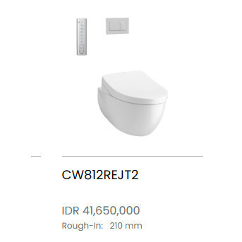 SPESIAL PROMO 70% promo Closet Kloset duduk TOTO  Single Bowl Wall Hung Toilet Kualitas1 Grade A CW8