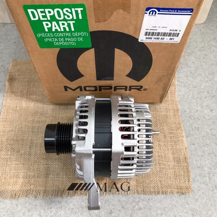Dinamo Ampere Alternator MOPAR Dodge Journey 2009-2020 Aki Generator
