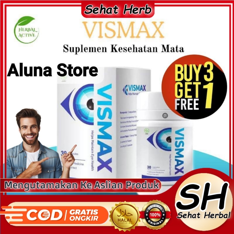 ️     (   )         &     Vismax Original Asli Obat Mata Minus Plus Obat Rabun Obat Katarak Obat Mio