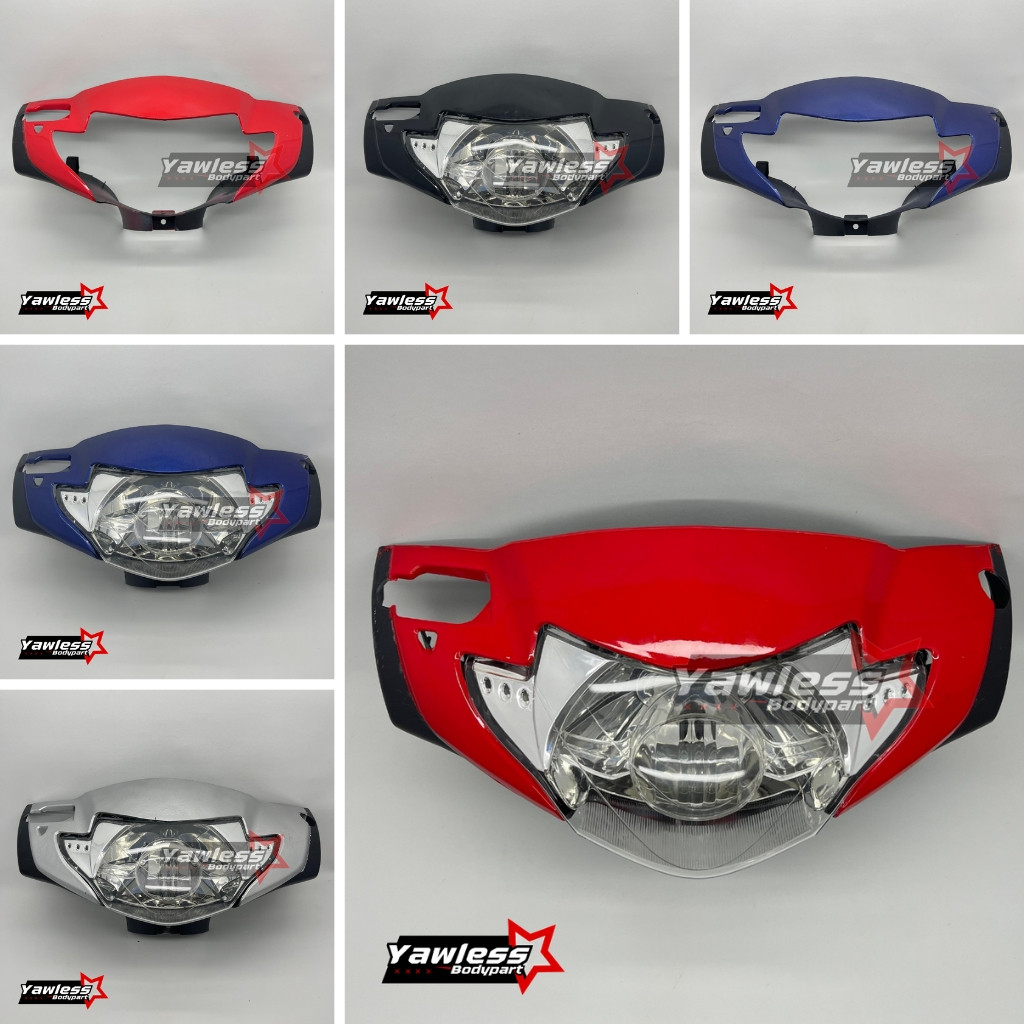 batok supra x 125 lama 2005 - 2007 + reflektor supra x 125 lama