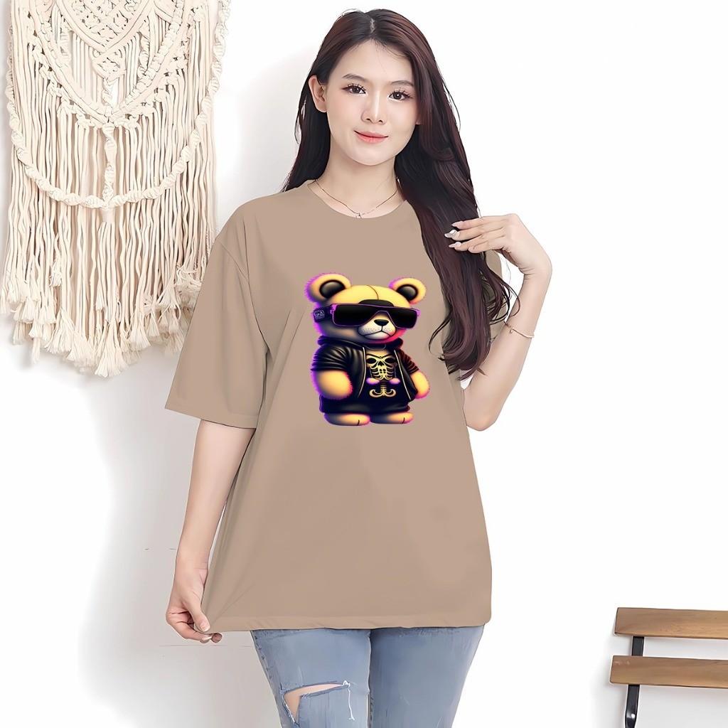 Kaos Oversize Wanita Lengan Pendek/Kaos Distro Pria/Kaos Oversize Pria/ Kaos Waniita Kekinian