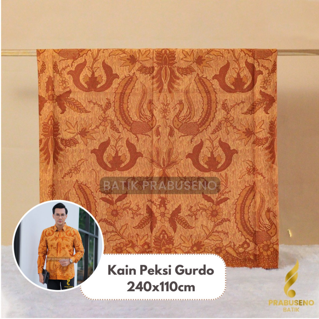 PEKSI GURDO Kain Bahan  Meteran  Wanita Pria Premium Halus Motif Elegan Modern  Terbaru Katun Solo E