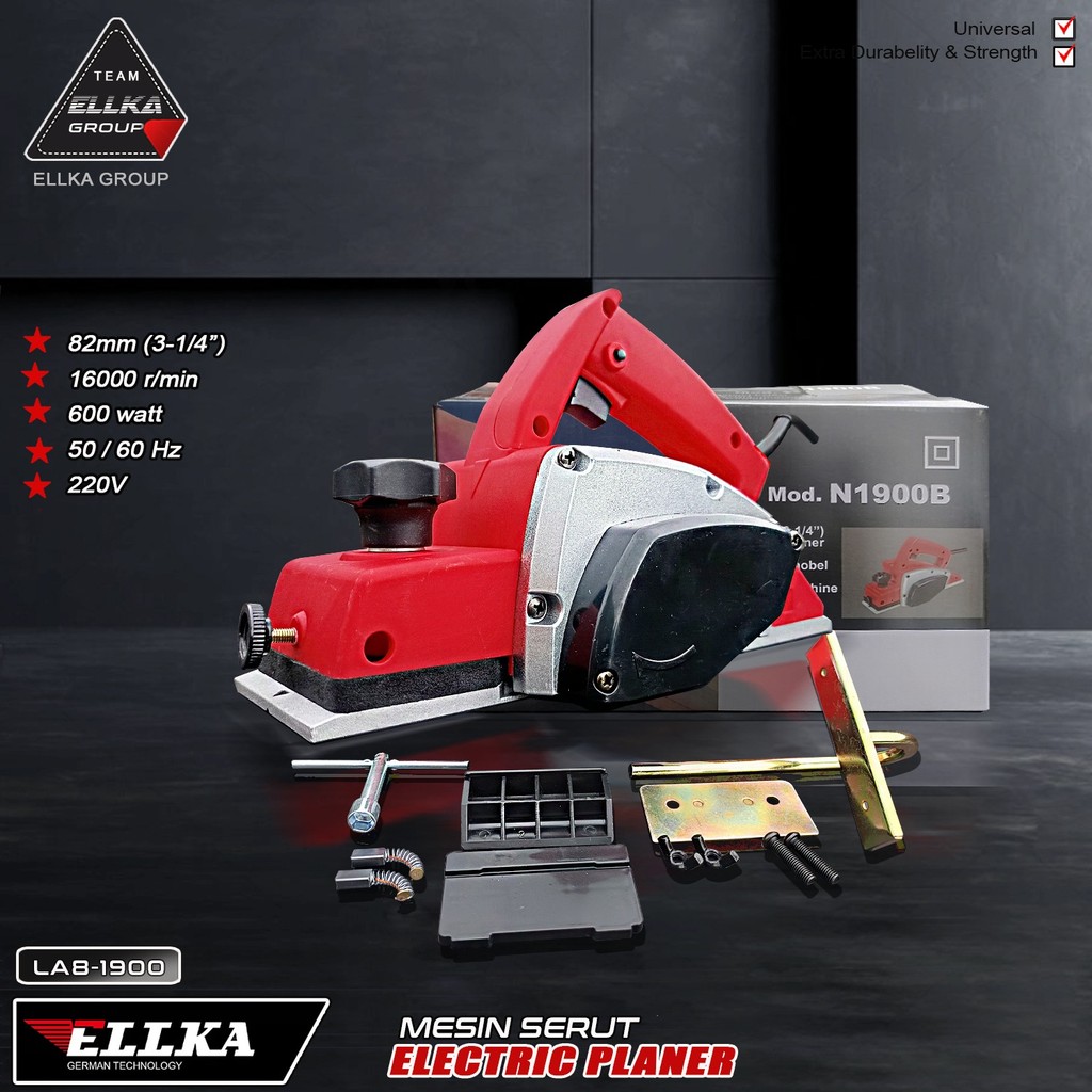 COD Mesin Planer Serut Kayu / Ketam 82mm MAKTEC MT192 / MAKITA 1902b COD