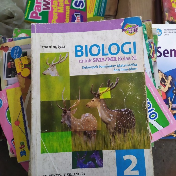 

Buku Biologi kelas XI bekas