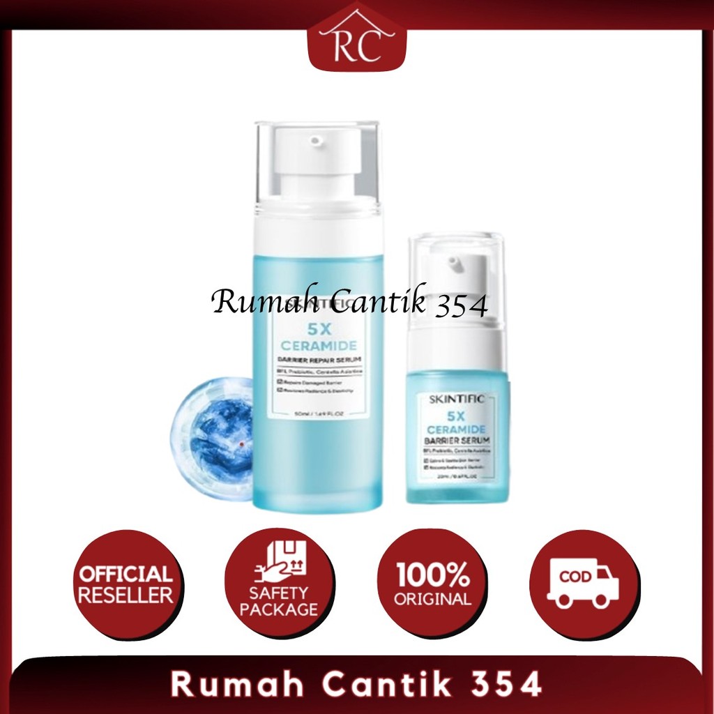 Rumah Cantik 354 SKINTIFIC 5X Ceramide Barrier Serum 20ml | Merawat skin barrier Serum Mencerahkan D