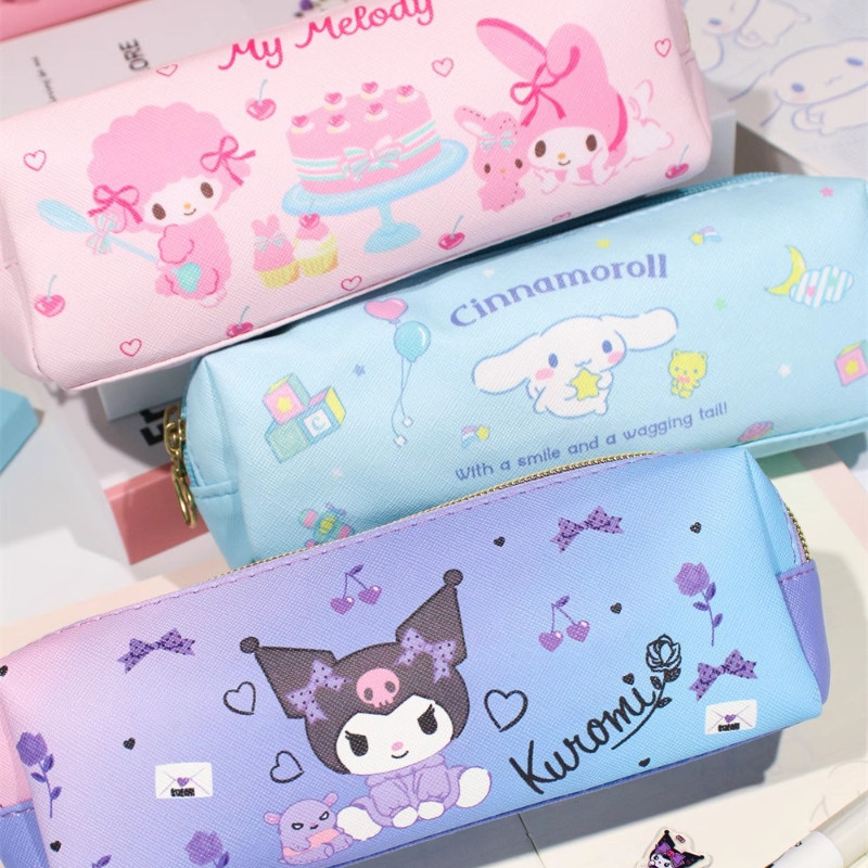 

PENCIL CASE/Kantong Pena Anak Dengan Ritsleting Ganda/ TEMPAT PENSIL MOTIF KARTUN / pensil case cinnamorol melody kuromi