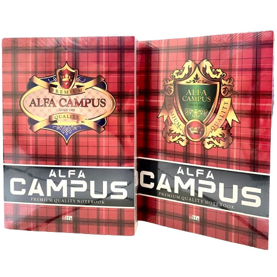 

1 Pack Buku Tulis Besar / Panjang Alfa Campus 36 Lembar - Ukuran B5 (isi 10 Buku)