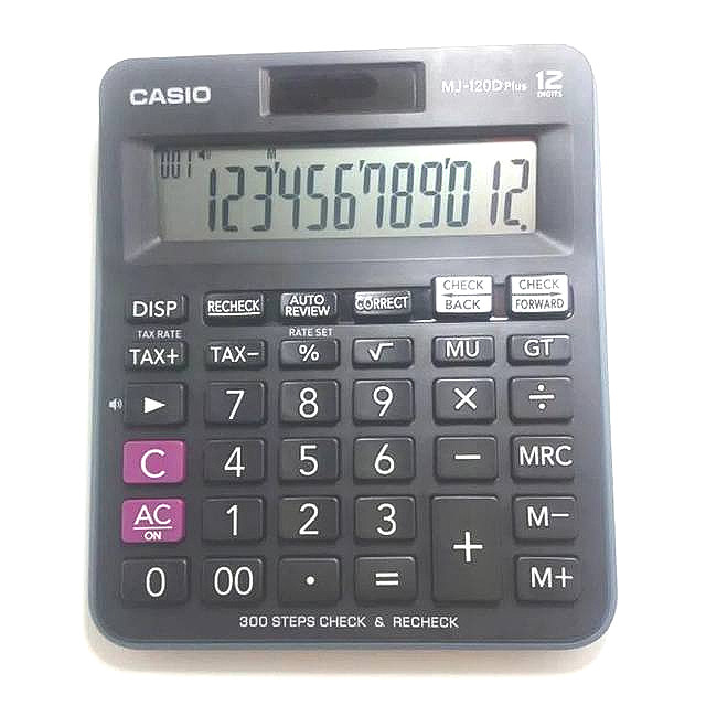 

Kalkulator CASIO MJ-120D - Check & Correct Calculator KASIO Mesin Hitung Uang