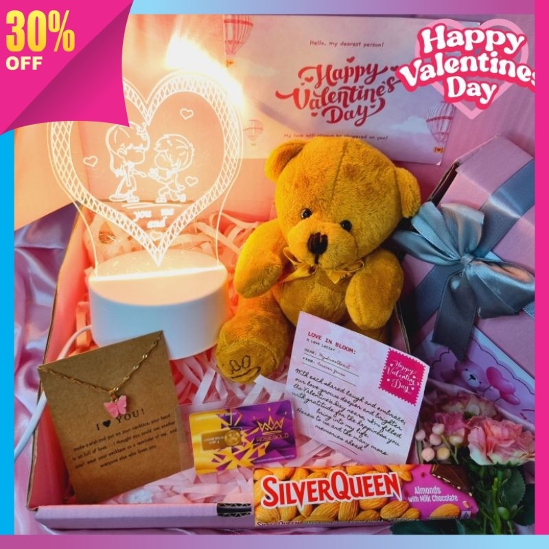 kado buat pacar gebetan bestie Unik Kreatif Lucu / Kado Valentine Hadiah Boneka Beruang / Valentine 