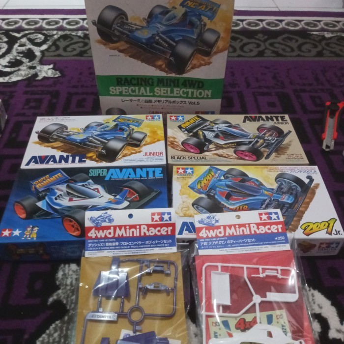 TAMIYA MINI 4WD Special selection Vol 5 Bonus Body Azente & Proto