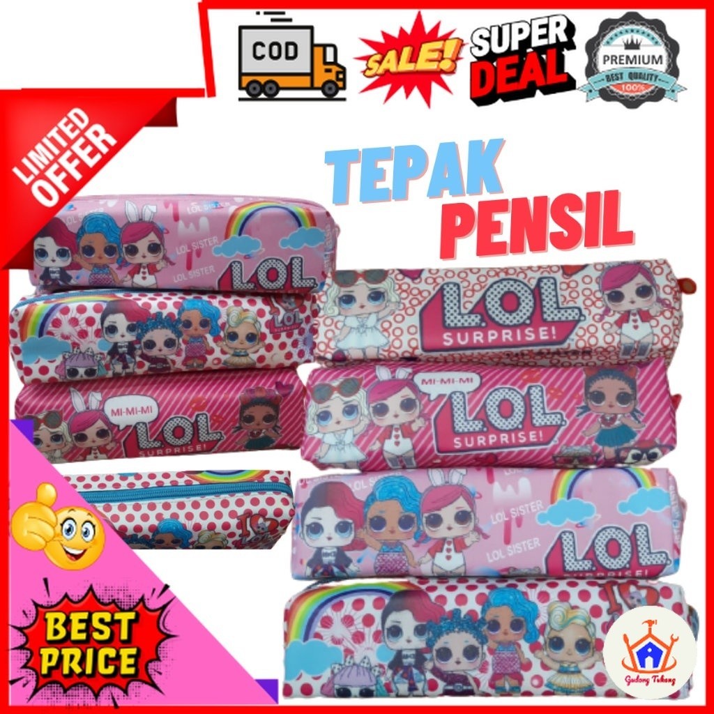 

Gudang Tukang Kotak Pensil Mini Anak Karakter Lol Tempat Alat Tulis Bolpoin Pensil Tepat Pensil Anti Air Pencil Box