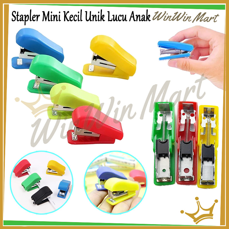 

Staples Kecil/Stapler Mini Kecil Unik Lucu Anak/Mesin Stapler