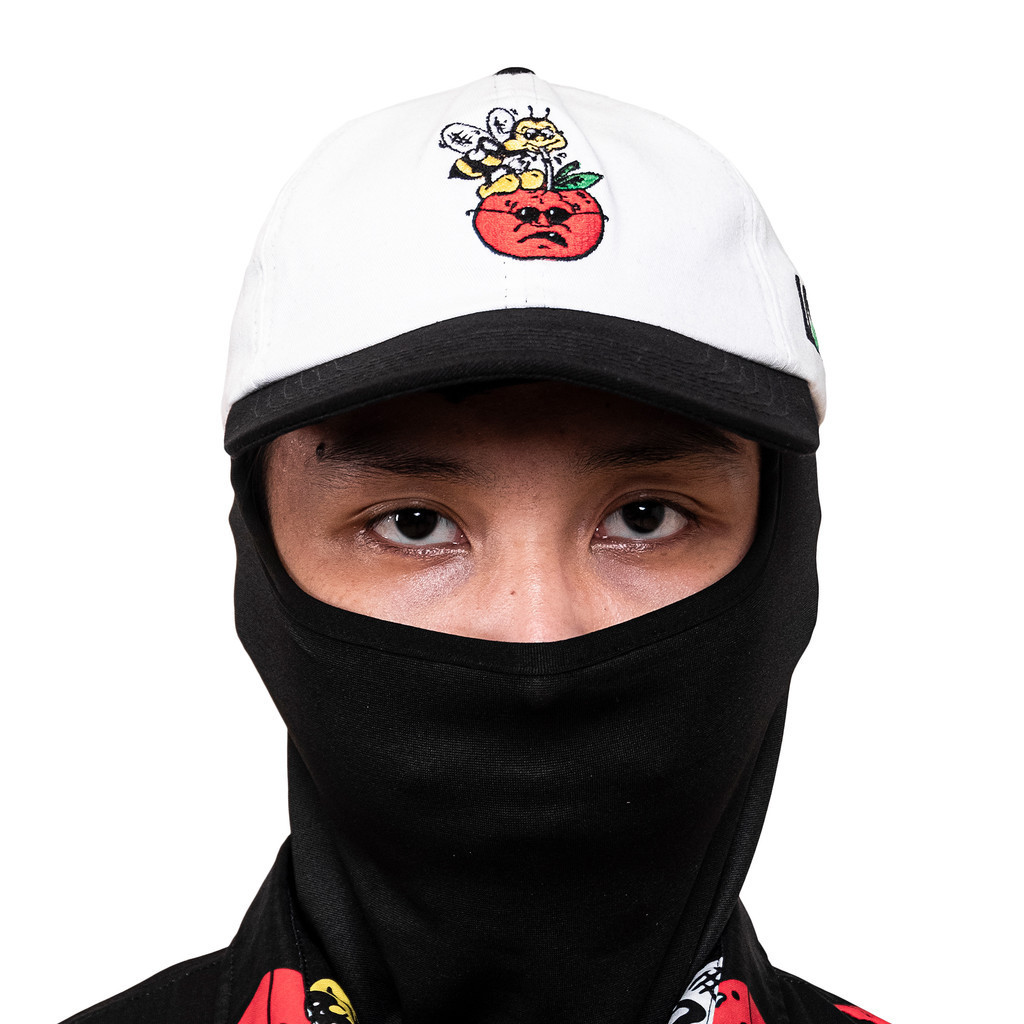 LEAF Bee Drink Apple White Dad Cap