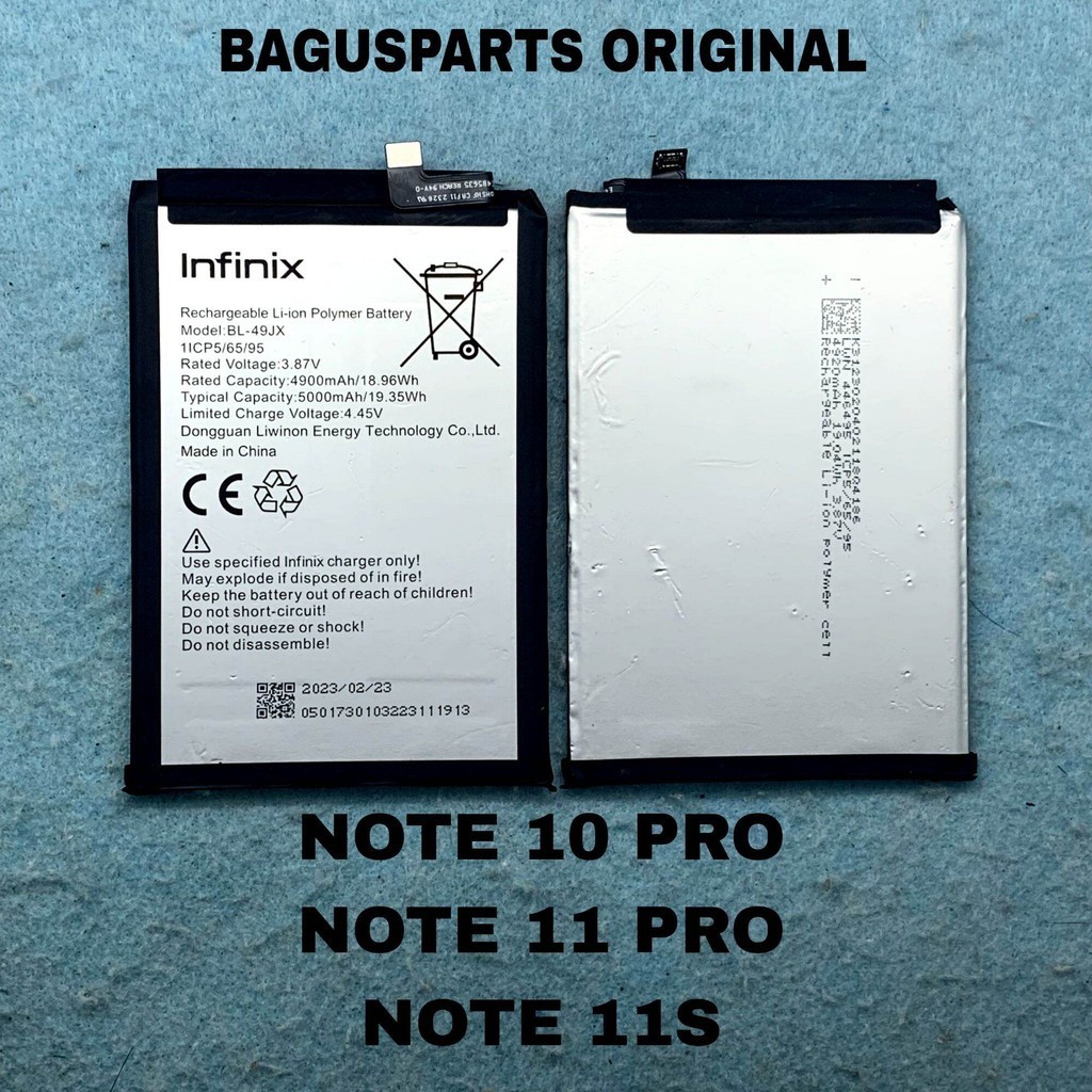 BATERAI BATRE BATTERY BL-49JX INFINIX NOTE 10 PRO / NOTE 11 PRO / NOTE 11S / ZERO 5G 2023 ORIGINAL C