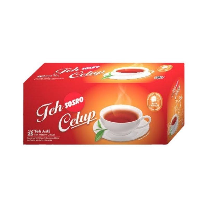 

Sosro Teh Celup Black Tea 25x2gr