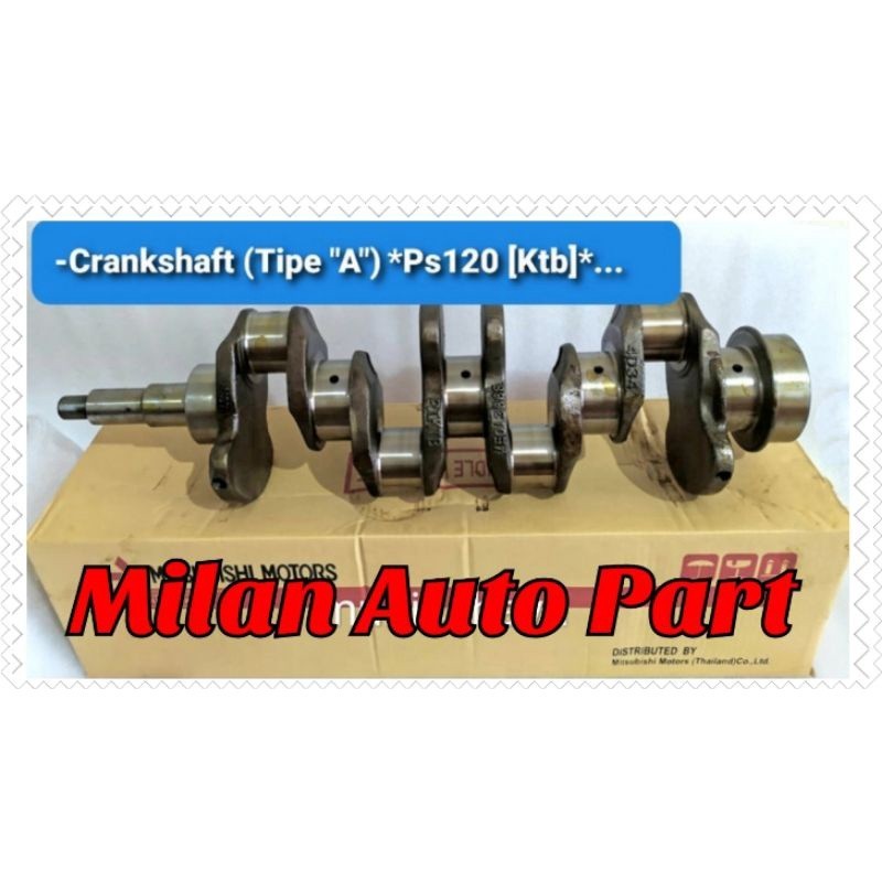 Crankshaft kruk as ker as krek as kruk Mitsubishi Ps120 Ps 120 ORIGINAL