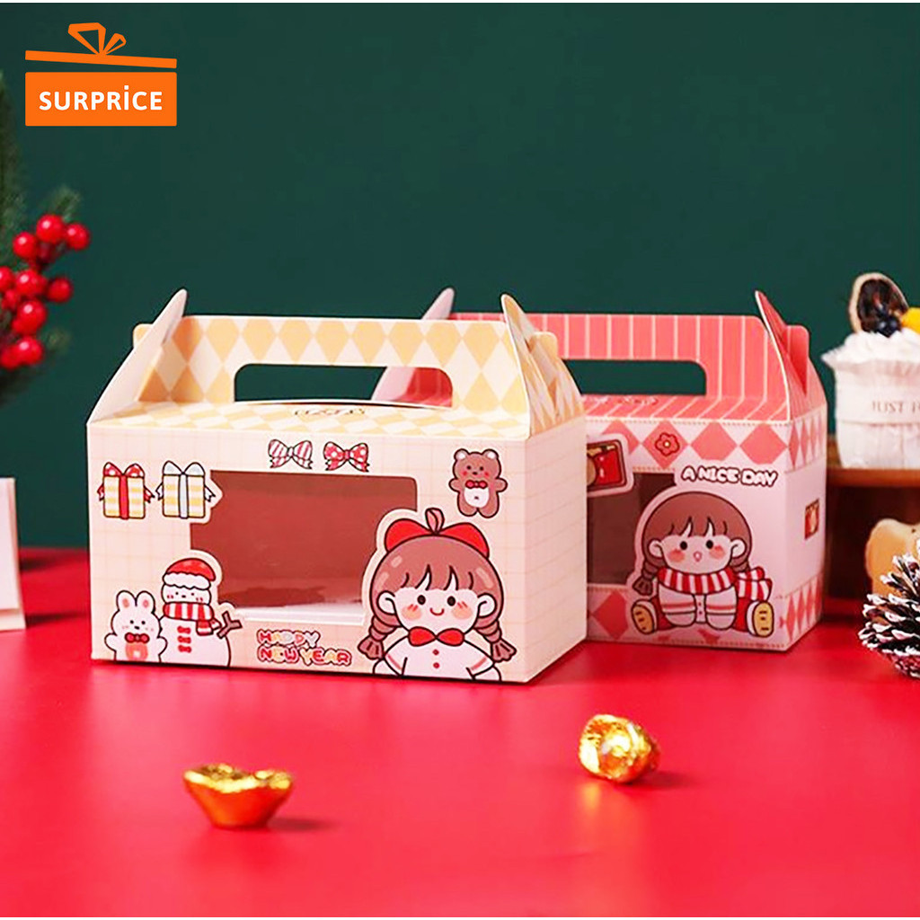 

Surprice Paperbag Box Ukuran 19x15x10 cm Motif Girl Bear / Paper Bag / Tas Kado