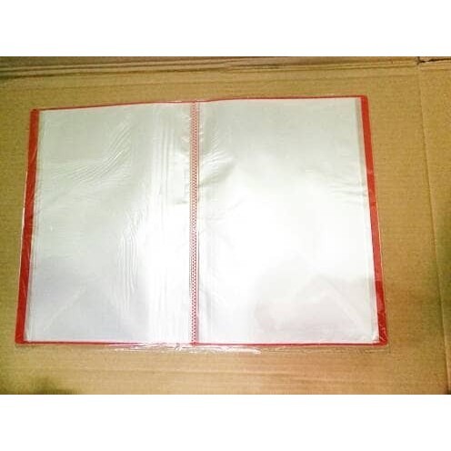 

PROMO!! -Clear Holder 60 Lembar Folio F4 Folder One / Map Document Plastik