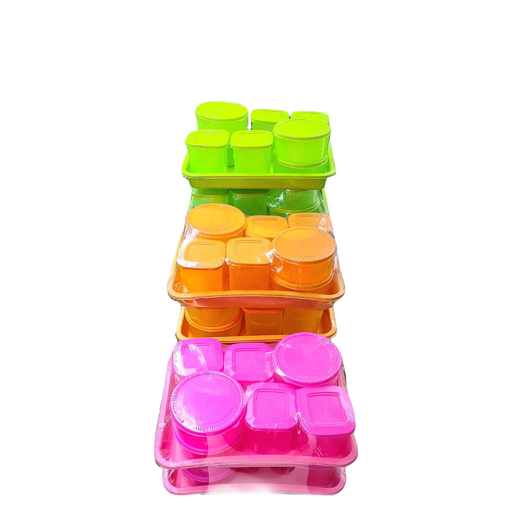 DM - Toples Bumbu Set 8in1 / Set Toples Lebaran + Nampan