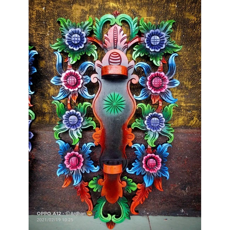 blawong keris isi 1 ukiran kembangan jepara