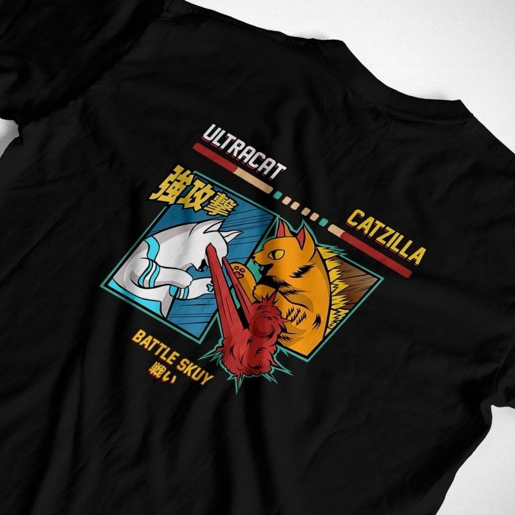 ￼Kaos Skuy Dewasa Hitam Unisex | Battle Skuy SKY192