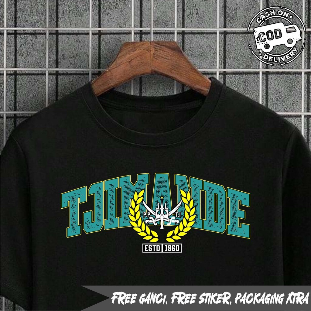 KAOS TJIMANDE PLASTISOL DISTRO Kode TJIMANDE FRONT