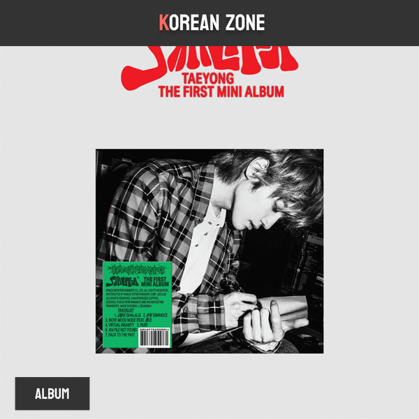 TAEYONG 1st Mini Album SHALALA Digipack Ver - Include Poster Album Taeyong Original Ready Sealed Tae