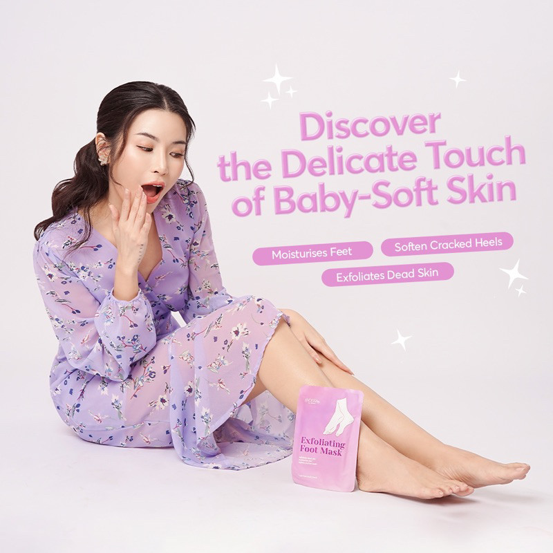 Ay00 Noera Exfoliating Foot Mask Masker Kaki Foot Peeling Mask Peeling Foot Mask Masker Kaki Remove