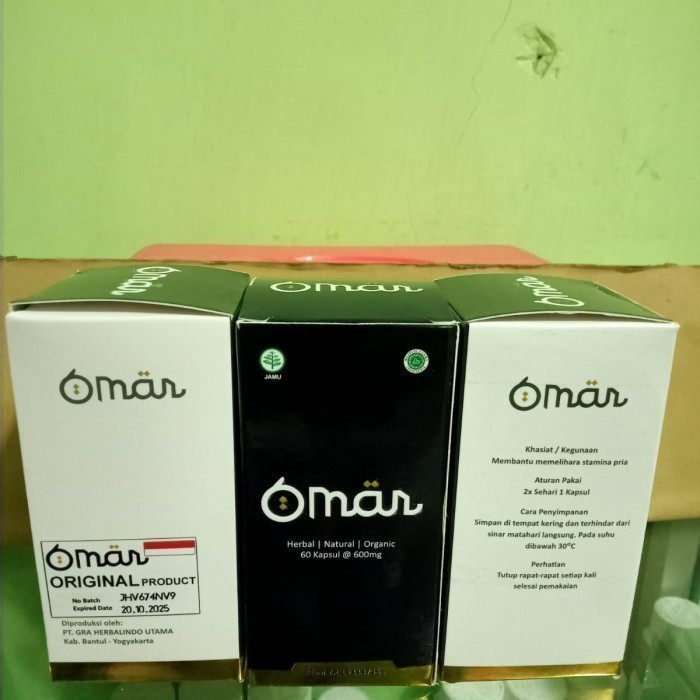 Omar Original Obat Pria Ampuh Permanen Herbal