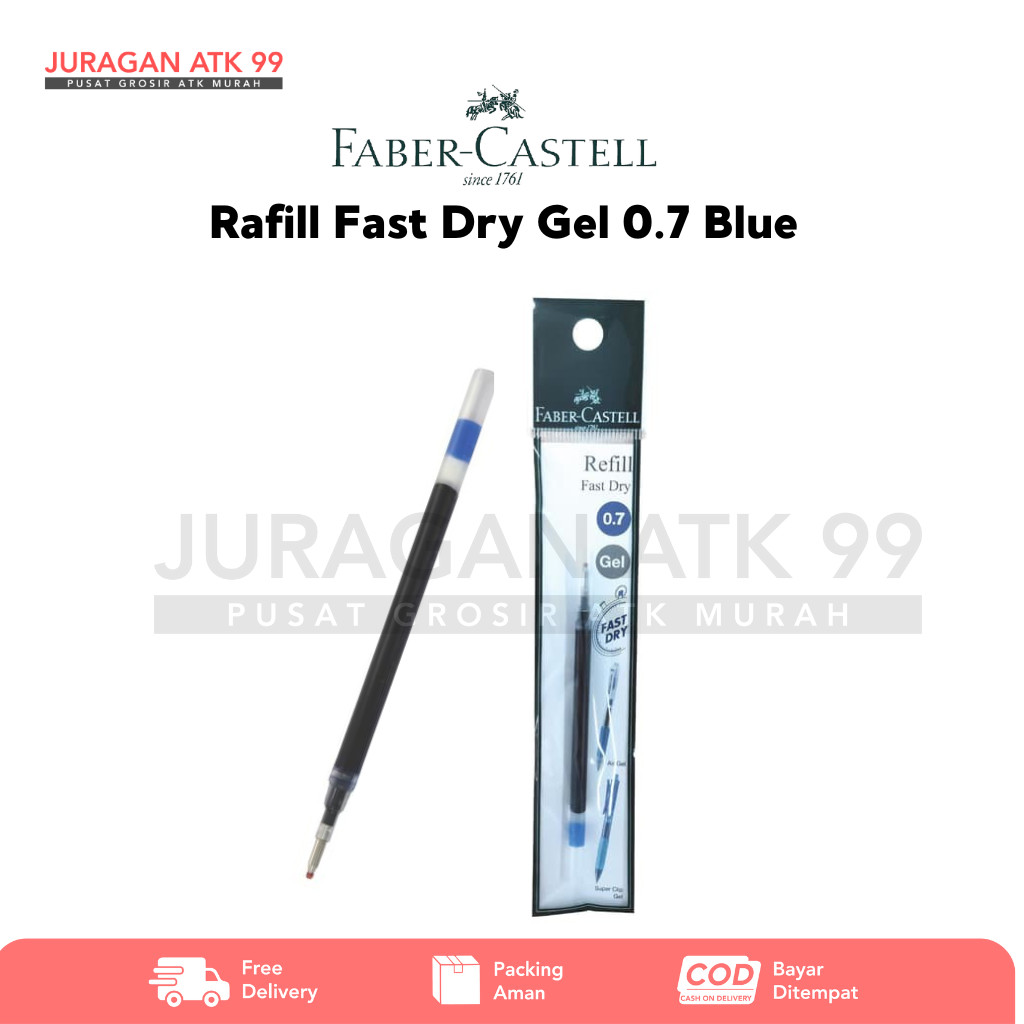 

Refill Fast Dry Gel 0.7 Blue Faber-Castell