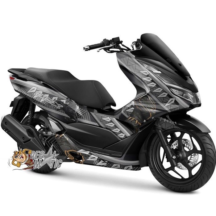 Stiker PCX 160 Full Body - Decal Full Body Motor Honda PCX 150  PCX 160 PCX 2025 Blackpanther