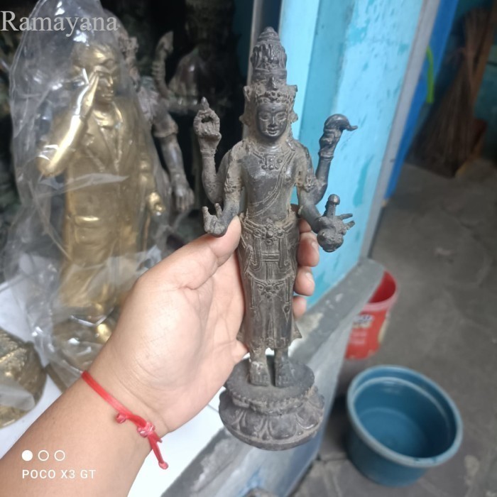 

patung dewa Khrisna alusan full kuningan Murah Meriah JD Murah