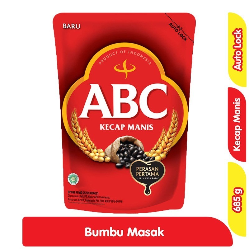 

ABC Kecap Manis 520/685 g