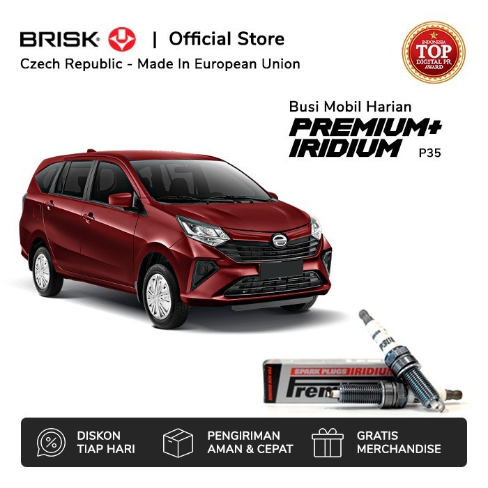 Busi Mobil Daihatsu Sigra 1.0 BRISK Premium Iridium P35