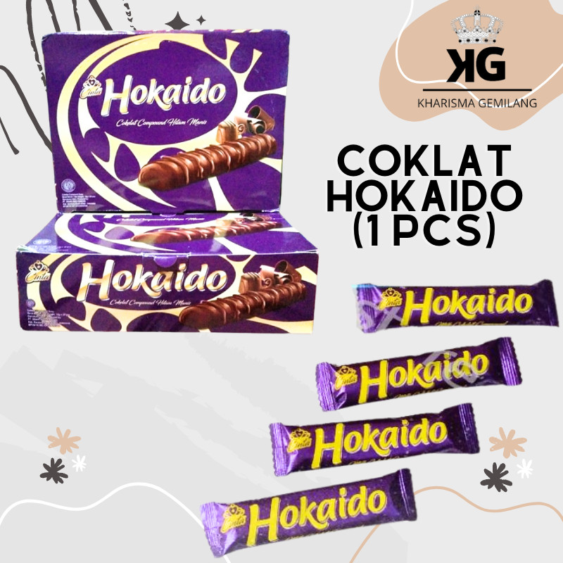 

HOKAIDO - COKLAT HOKAIDO 15gram (1 PCS) Cokelat Milk Chocolate Compound Manis