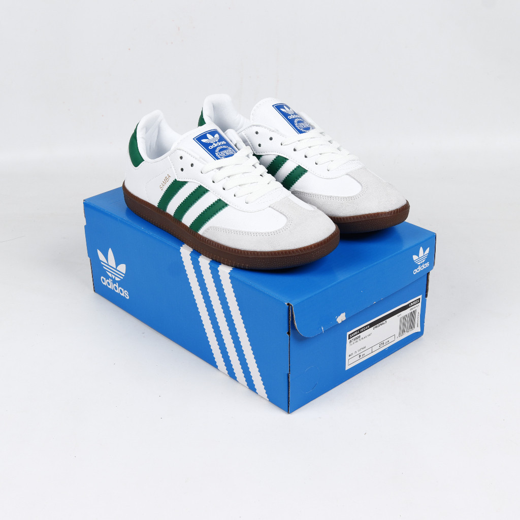 (SLPRDS) Sepatu Adidas Samba Vegan White Green