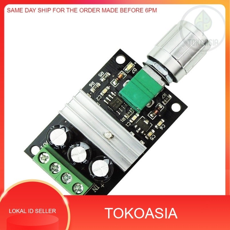 6V 12V 24V 28V 3A 80W DC Motor Speed Control PWM Adjustable Variable Speed Switch DC Motor Driver 12