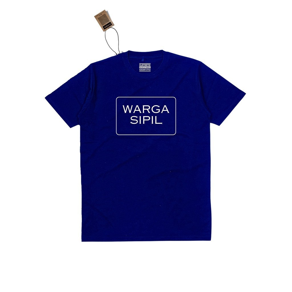 Kaos Warga Sipil  T Shirt Clothetic