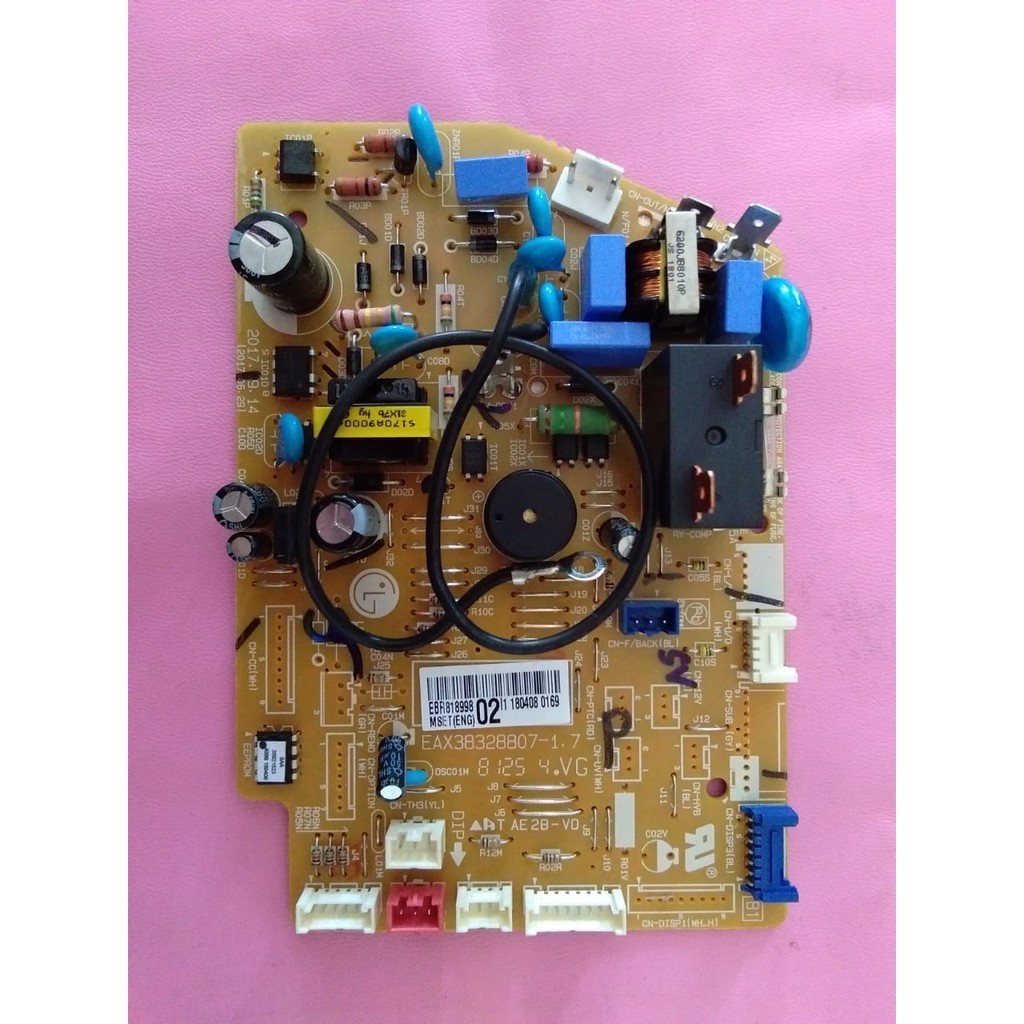 PCB MAIN CONTROL AC INVERTER LG PART CODE EBR81899801 MODEL T10EMV / T08EMV