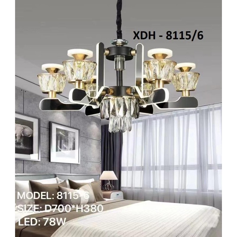 Lampu  Hias Gantung Ruang Tamu Mewah Klasik 8115