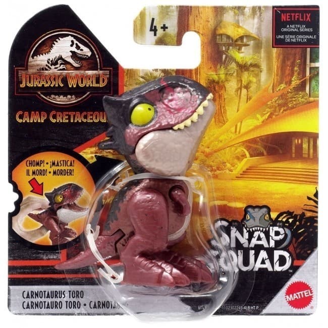 Jurassic World Snap Squad - Carnotaurus Toro (Metallic) -KA67