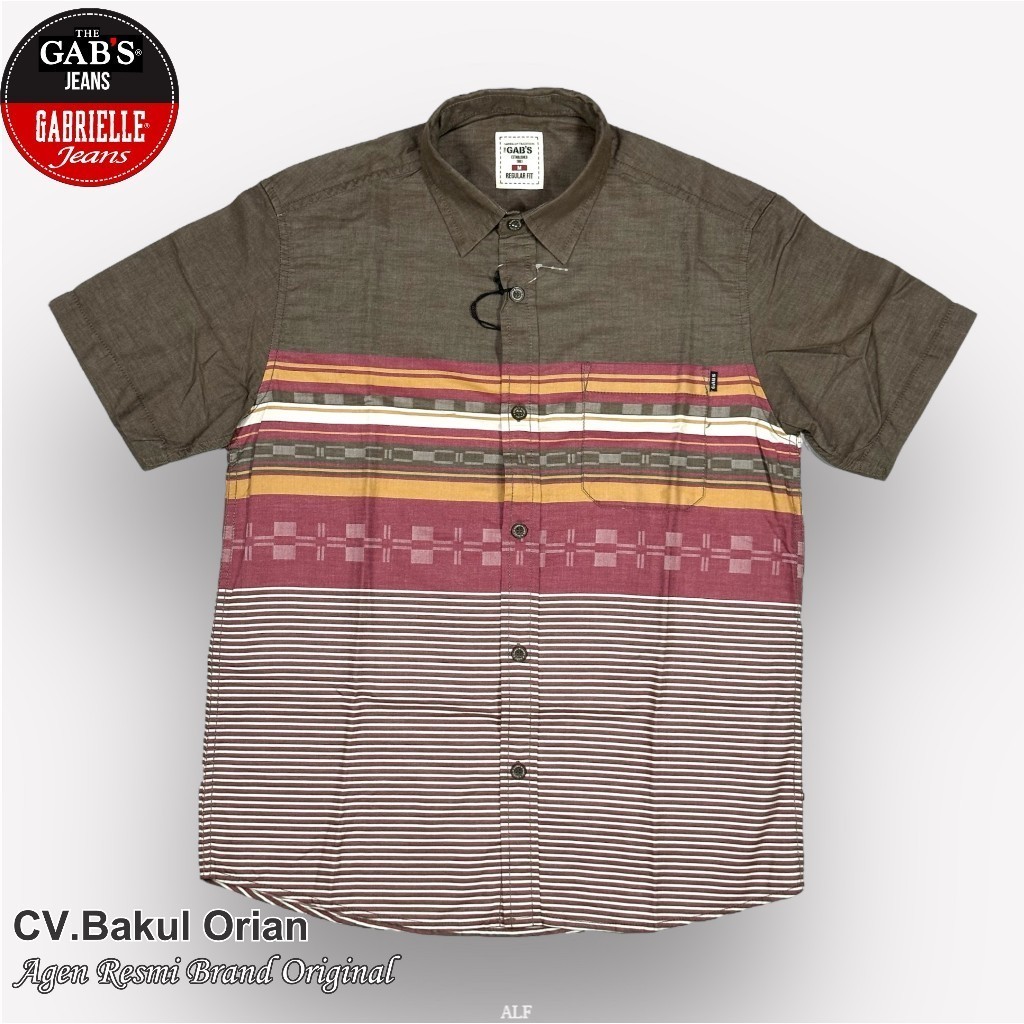 Kemeja Pria Gabrielle Gab's Original Reguler - GA02605 A.F