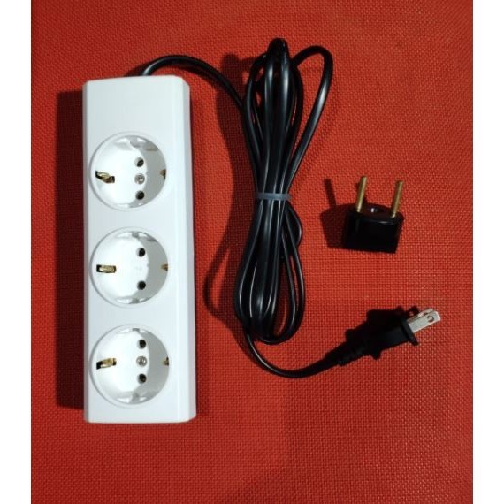 Colokan Listrik Over Steker Jepang Japan USA Amerika Adapter Plug - Broco 3 LB