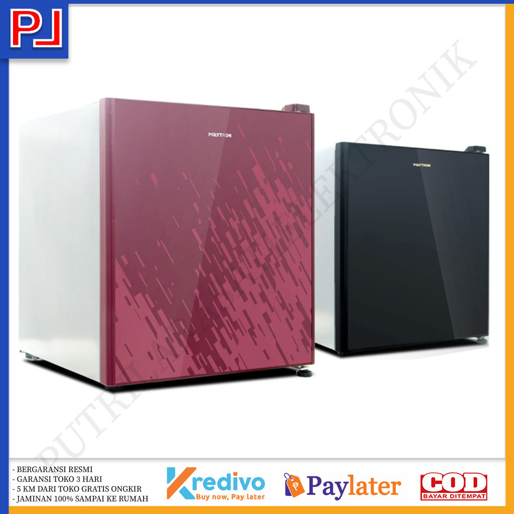KULKAS MINI POLYTRON PRH 51 KULKAS PORTABLE