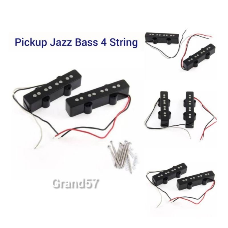 Pickup Jazz Bass Elektrik 4 String Senar JB Bass Fender Squier Pickup