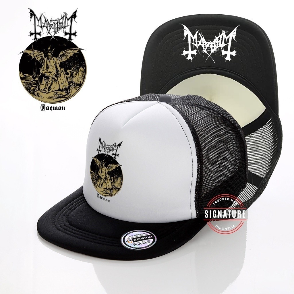 Topi Snapback / Mayhem /  Snapback Jaring / Topi Jaring Distro / Topi Jaring Premium / Topi Jaring B