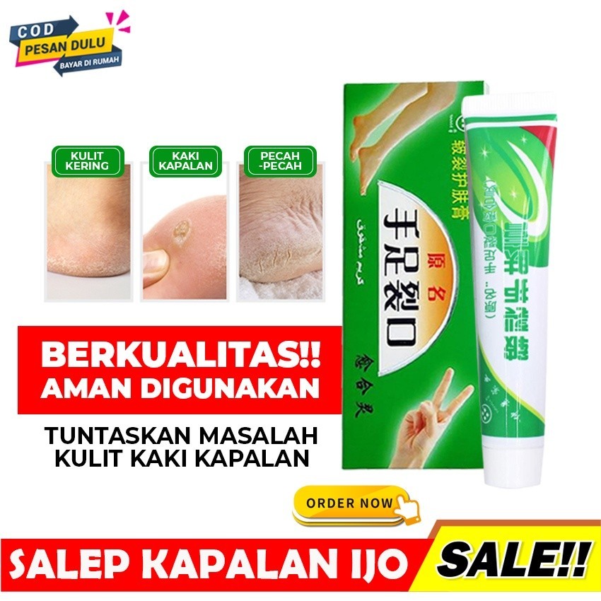 Sangat Ampuh  Salep Krim Tumit Kaki Pecah Pecah Kering Dan Kapalan