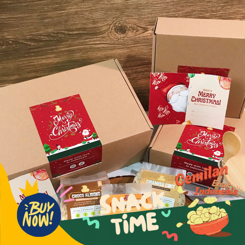 

Special Diskon 10pcs HEALTHY CHRISTMAS HAMPERS - On The Grain OVERNIGHT - Overnight Oats - Sarapan Oatmeal Cemilan Sehat