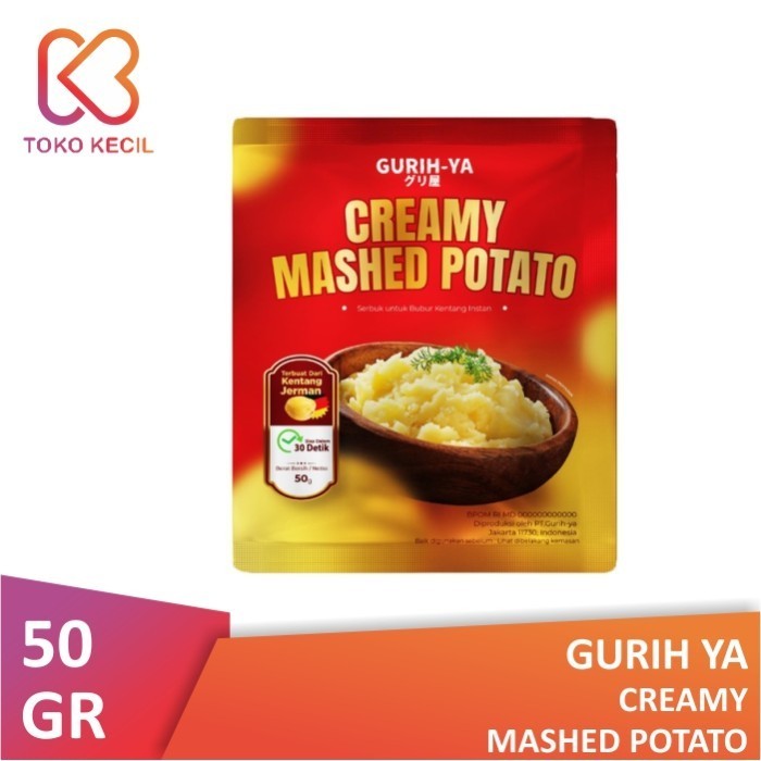 

Gurih Ya Creamy Mashed Potato 50 gr